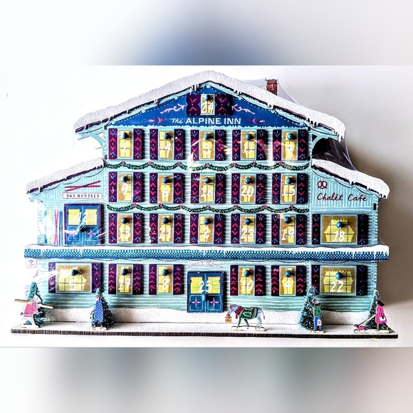 インテリア雑貨その他 Emily Taylor for George & Viv Ski Lodge Advent Calendar Anthropologie Advent Emily Taylor for George & Viv Ski Lodge